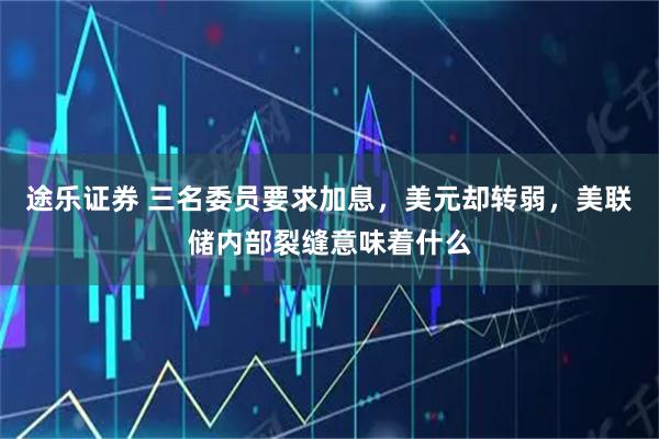 途乐证券 三名委员要求加息，美元却转弱，美联储内部裂缝意味着什么